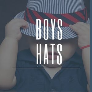 All boys hats listed here